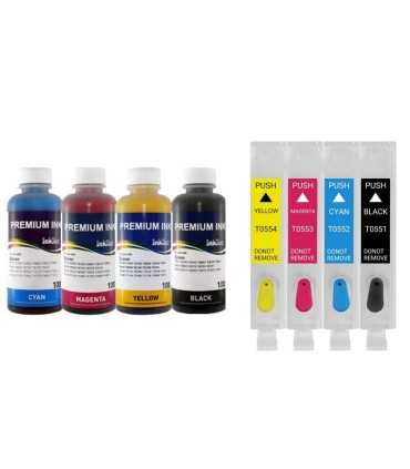 جوهر|مخزن|تانک|قابل شارژ/کارتریج قابل شارژ اپسون EPSON RX425