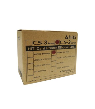 ریبون|رول|درام|تونر فکس/ریبون رنگی هایتی غیر ارجینال Hiti CS-2 YMCKO 400 Prints Haiti Color Ribbon (Non-Original)