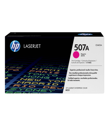 لیزر رنگی اچ پی HP/کارتریج قرمز اچ پی لیزری HP 507A Magenta CE403A