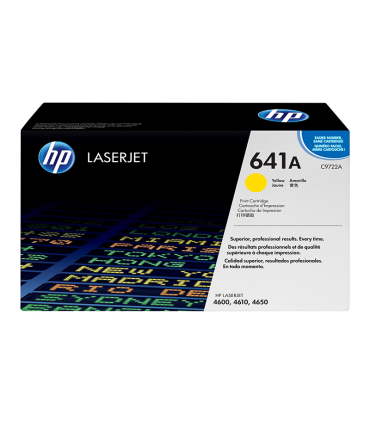 لیزر رنگی اچ پی HP/کارتریج زرد اچ پی لیزری HP 641A Yellow C9722A