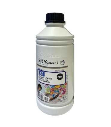 جوهر|مخزن|تانک|قابل شارژ/جوهر پلاتر اچ پی اسکای رنگ فوتو بلک SKY HP Z6100