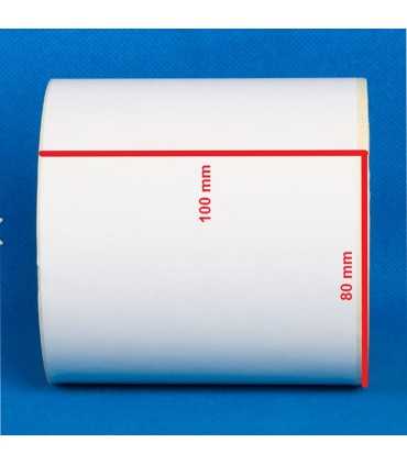 لیبل| برچسب پرینتر/برچسب کاغذی سایز 100×80