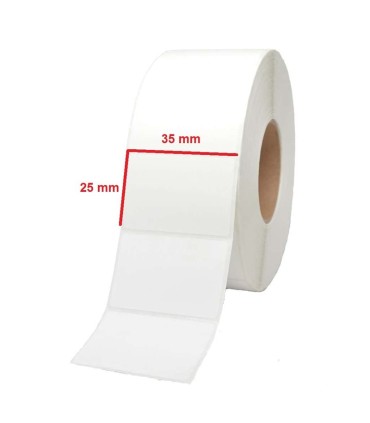لیبل| برچسب پرینتر/لیبل حرارتی رمو 25×35