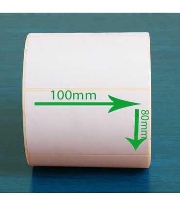 لیبل| برچسب پرینتر/برچسب کاغذی 80×100