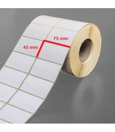 لیبل| برچسب پرینتر/لیبل کاغذی 45×75