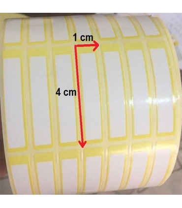 لیبل| برچسب پرینتر/برچسب اصالت تجهیزات پزشکی 1 × 4