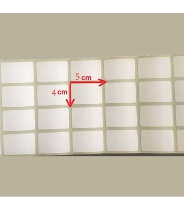 لیبل| برچسب پرینتر/برچسب اصالت دارویی 4 × 5