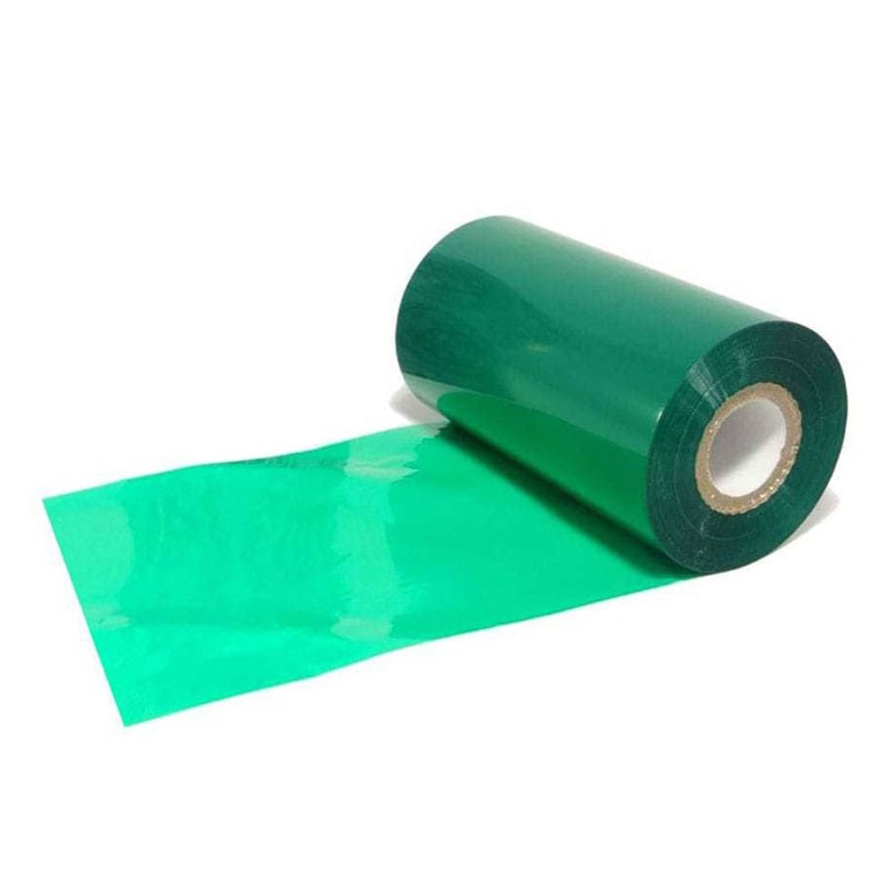 ریبون وکس|رزین رنگ سبز Green Wax|Resin Ribbon 110×300