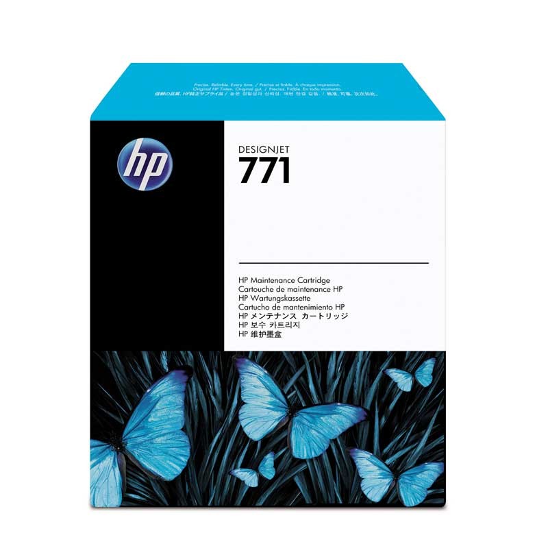 کارتریج پلاتر مینتیننس اچ پی HP 771 DesignJet Maintenance Cartridge CH644A