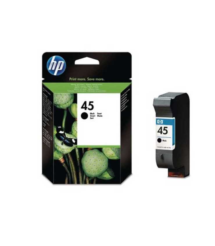 کارتریج مشکی میل پایین اچ پی HP 45 BLACK SMALL 51645GE