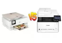 مقایسه پرینترهای hp و canon