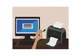 محل اتصال پرینتر به سیستم